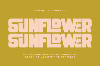 Sunflower Font: Creative Typography for Projects