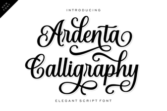 Creative Projects with Ardenta Calligraphy Font