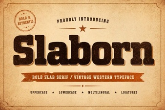 Introducing Slaborn: a Font for Bold Design Projects